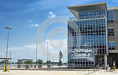 Port of New Orleans Facility Stock Photo