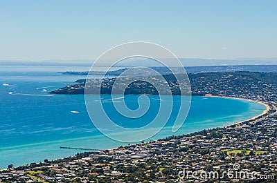 Port Phillip Bay,Mornington Peninsula, Victoria,Australia Stock Photo