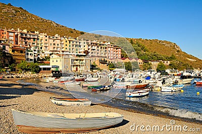 Port in Porto Ercole Stock Photo