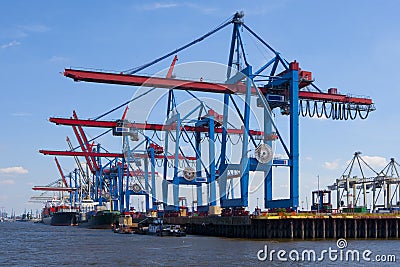 port of shipment Stock Photo