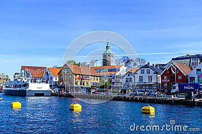 Port of Stavanger Editorial Stock Photo