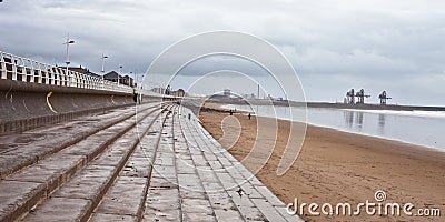 Port talbot steelworks Stock Photo