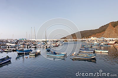 Port in town Mdiq Editorial Stock Photo