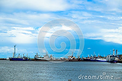 Port of Wladyslawowo in Poland Editorial Stock Photo