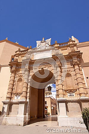 Porta Garibaldi Stock Photo