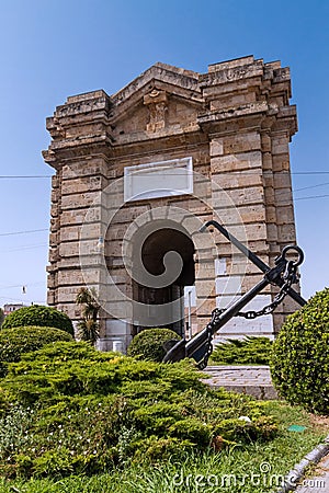 Porta Pia in Ancona Stock Photo