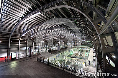 Porta Susa station in Turin Editorial Stock Photo