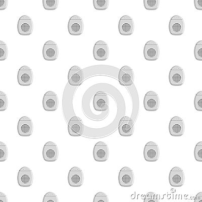 Portable conditioner pattern seamless vector Vector Illustration