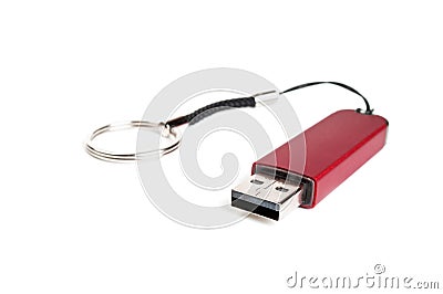 Portable flash usb drive memory Stock Photo