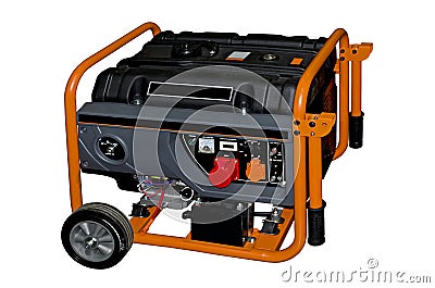 Portable generator Stock Photo