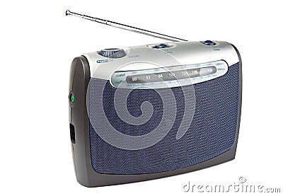 Portable radio Stock Photo