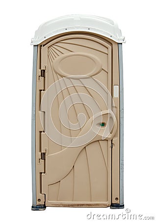 Portable Toilet Stock Photo