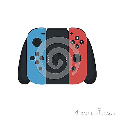 Portable Game controller vektor illustration Vector Illustration