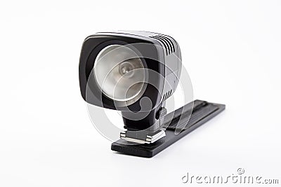 Portable video lamp Stock Photo