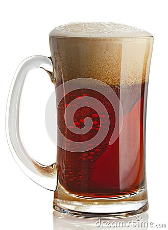 Porter beer Stock Photo