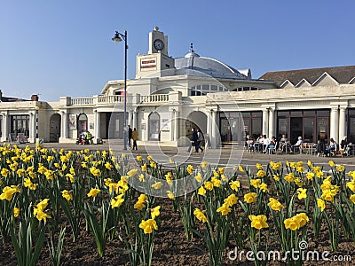 Porthcawl Grand Pavilion Editorial Stock Photo