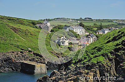 Porthgain, Pembrokeshire, Wales Stock Photo