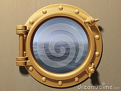 Porthole Stock Photo