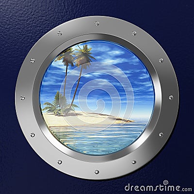 Porthole Stock Photo