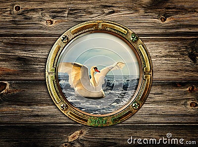 Porthole Stock Photo