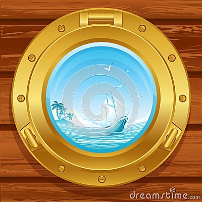 Porthole Vector Illustration