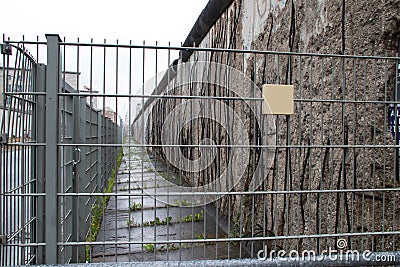 A Portion of the Berlin Wall Editorial Stock Photo