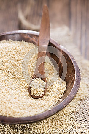 Portion of Couscous Stock Photo