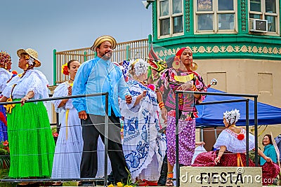 Portland Grand Floral Parade 2017 Editorial Stock Photo