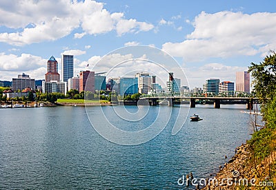 Portland Oregon Stock Photo