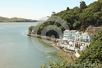 Portmeirion in Gwynedd, North Wales Stock Photo