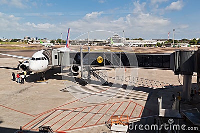 Porto Alegre Airport Rio Grande do Sul Brazil Editorial Stock Photo