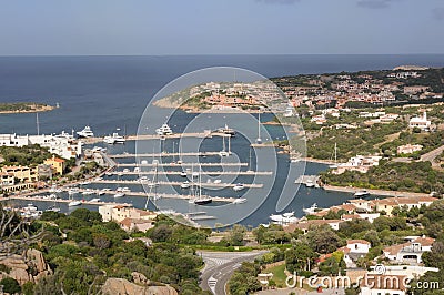Porto Cervo Stock Photo