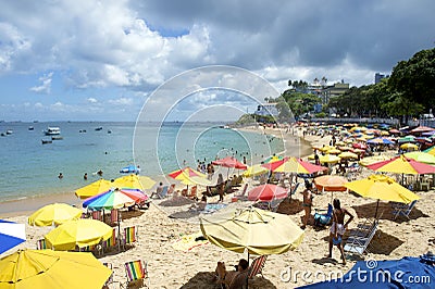 Porto da Barra Beach Salvador Bahia Brazil Editorial Stock Photo