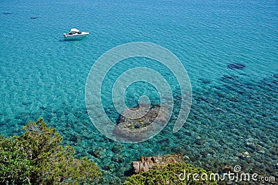 Porto Giunco, Villasimius, Sardinia, Italy Stock Photo