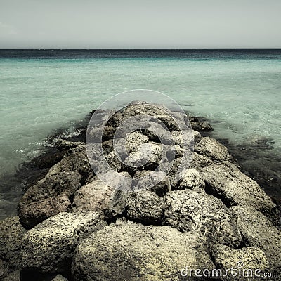 Porto Mari Curacao Stock Photo