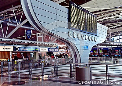 Porto, Portugal - july 10 2022 : airport Editorial Stock Photo