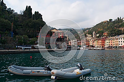 Portofino, Genoa, Liguria, Italy, Italian Riviera, Europe Editorial Stock Photo