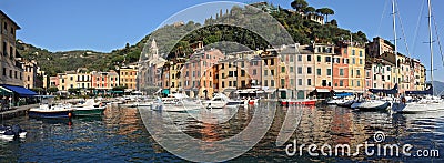 Portofino panorama Stock Photo