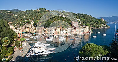 Portofino panorama Stock Photo