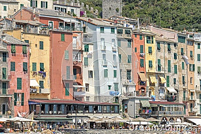 Portovenere, Cinque Terre, Italy Editorial Stock Photo