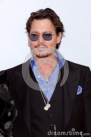 Portrait actor Johnny Depp Editorial Stock Photo