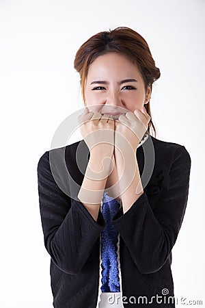 Portrait Asian woman Stock Photo