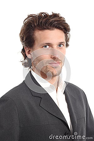 Portrait of an attractive businessman Stock Photo