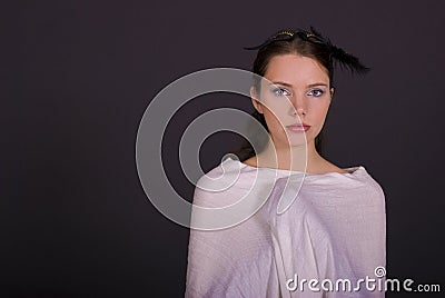 Portrait of attractive woman Stock Photo