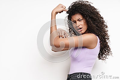 Portrait of an attractive young african woman Stock Photo
