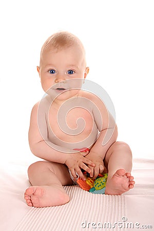 Portrait baby boy Stock Photo