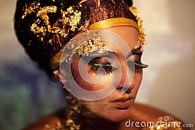 Portrait of an beautiful woman Stock Photo