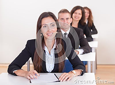 Portrait of business people Stock Photo