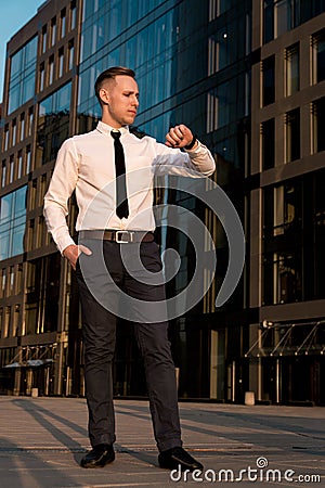 Portrait of a businessman Stock Photo