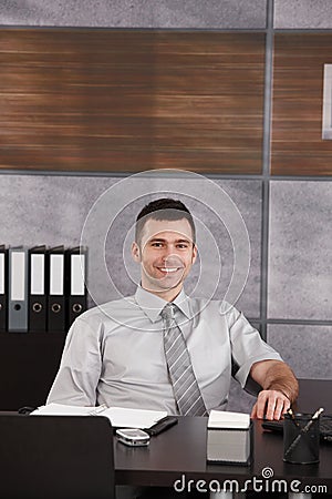 Portrait of casual businessman Stock Photo